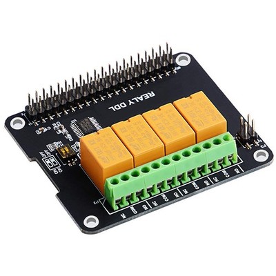 4-Channel Relay Board Module for Raspberry Pi 4B 3B+ Power Relay Shield