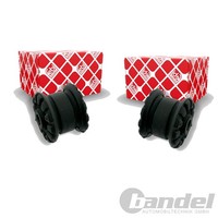 2X febi Querlenkerlager Buchsen Vorderachse Passend FüR Audi 100 80 90 Coupe VW