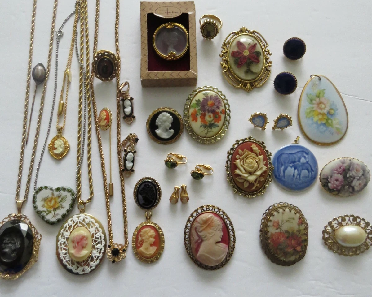 Ebay cameo jewelry sale
