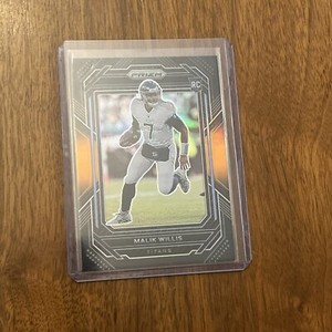 2022 Panini Chronicles - Prizm Black Orange #PB-7 Malik Willis /75 (RC)