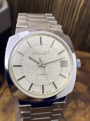 POLJOT 2614.2H Vintage Soviet Mechanical Wristwatch 17 jewels USSR #2940
