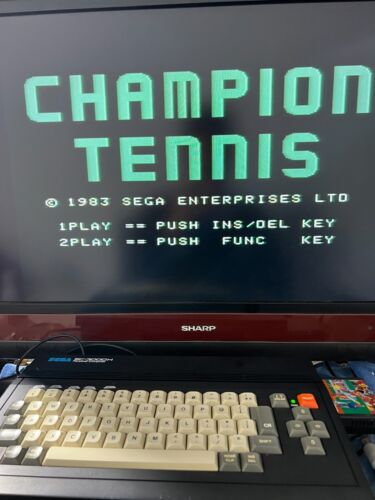 Sega SC-3000H Personal Computer Game Japan **Vintage** PAL - Picture 2 of 19