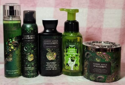 Bath & Body Works Candy Apple Cauldron 5 PC Gift Set- NEW | eBay