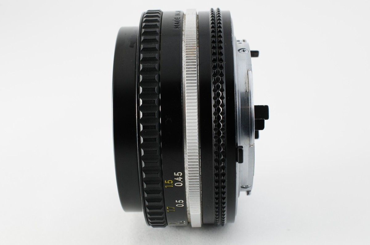 EXC+5] Nikon Ai-S NIKKOR 50mm F/1.8 Pancake Lens From Japan