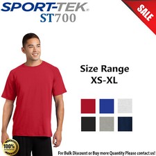 Sport-Tek Mens Short Sleeve Ultimate Performance Crew Neck T-Shirt ST700
