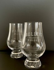 2 BULLEIT Kentucky Bourbon Glencairn Snifter,...