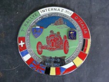 Plaque 7th International Rally of Italy 1967 Turin