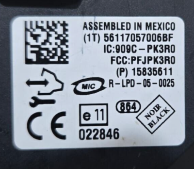 15835611 ✓GM - Chevrolet Buick Cadillac Immobilizer Anti Theft