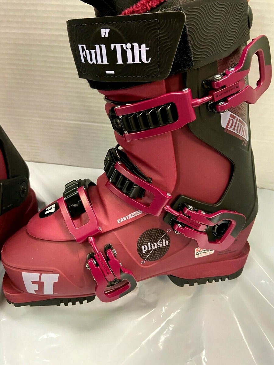 Full Tilt Plush 70 Ski Boots Size 24.5 Womens Grip Walk 102