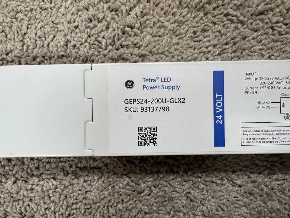 FUENTE DE ALIMENTACIÓN GE CURRENT TETRA LED GEPS24-200U-GLX2 / 93137798 Foto 2 de 4