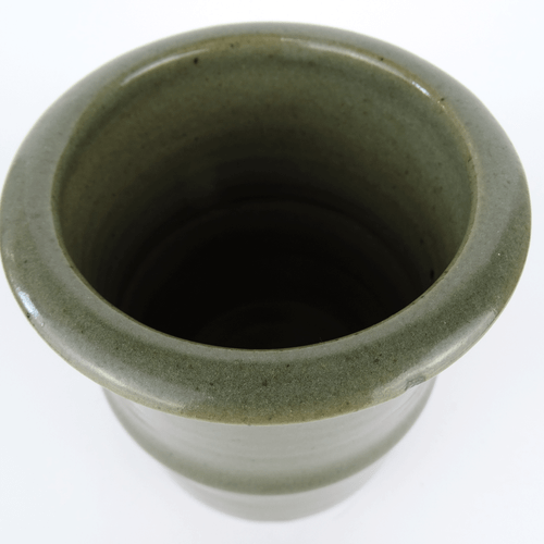 HORST KERSTAN Kandern Keramik Vase Seladon-Glasur Künstlerkeramik Art Pottery - Bild 5 von 8