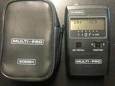 Gossen Multi-Pro Professional Digital Ambient  Flash Exposure Meter - VG Cond