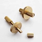 Brass Bronze Bolt Screw fit Upright Double Bass Maple Bridge Adjustable Separate