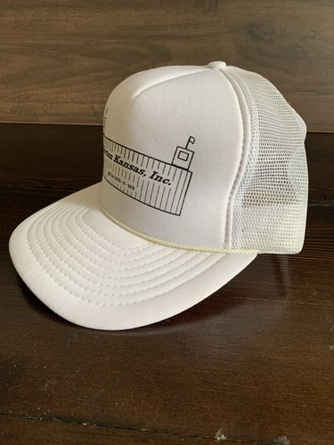 Cappello Berretto Vintage Horton KS Inc Prisons R Us Blu Snapback Maglia Corda - Foto 2 di 11