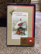 DaySpring Christmas cards Nature’s Blessings Marjolein Bastin Cardinal Verse