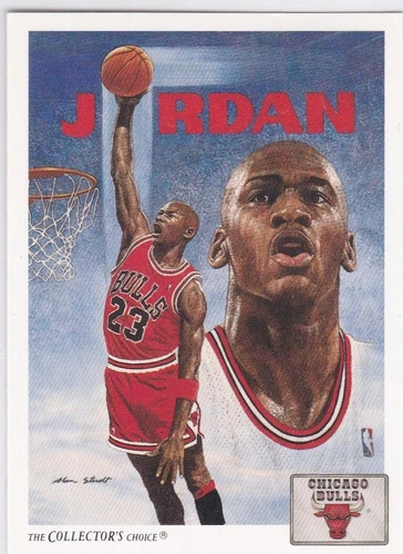 MICHAEL JORDAN 1991 Upper Deck Basketball Card CHICAGO BULLS AIR MJ!