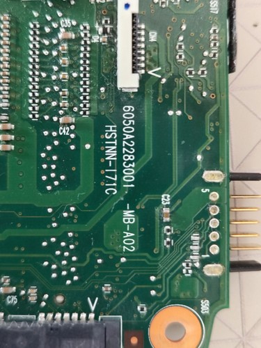 HP Mini 5102 Intel 598447-001 HP N450 1,66 GHZ Mainboard + Prozessor - Bild 4 von 6