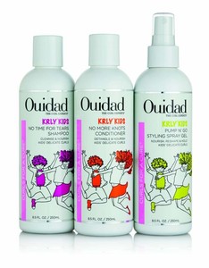 Ouidad Krly Kids Shampoo Conditioner Pump N Go Styling Spray