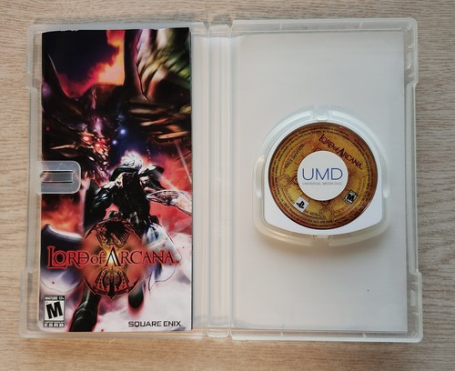 Lords of Arcana Sony PSP Complete CIB - Picture 3 of 3