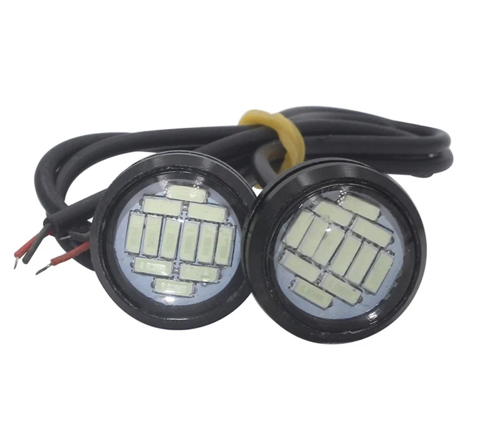 2 White HID HD LED Light Bulbs for RC 15 1/7 1/8 1/10 scale racing  12RC 2HD2W - Image 2 of 4