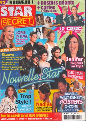 Star SECRET Harry Potter Jamelia Brad Pitt K-Mel Leslie Michael Youn Nadiya Sita