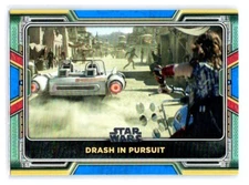 2022 Topps Star Wars Book of Boba Fett Season 1 - #50 Drash Blue Parallel 