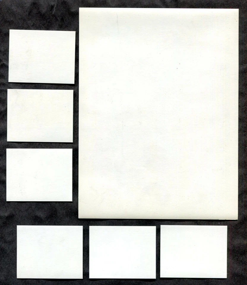 Juego de setas y sábana de recuerdo BHUTAN 1973. MNH sin montar. 3D Foto 2 de 2