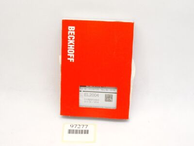 Beckhoff digitale Ausgangsklemme EL2004 Rev.18 / Neu OVP versiegelt