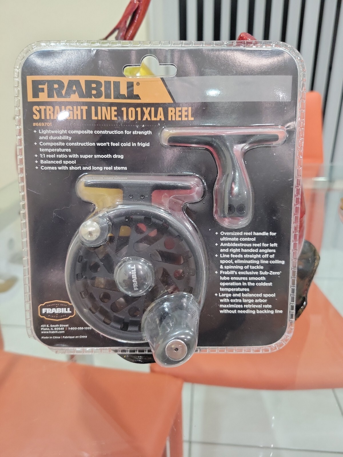 Frabill Straight Line 101 XLA Reel   new in package