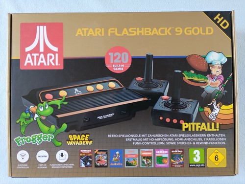 Atari Flashback 9 Gold inkl. 120 Spiele - NEU & OVP