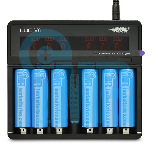 Efest LUC V6 6 Channel Battery Charger - Picture 4 of 7