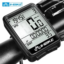 Rainproof MTB Bike Computer Wireless Wired Speedometer LED Screen Odometer
