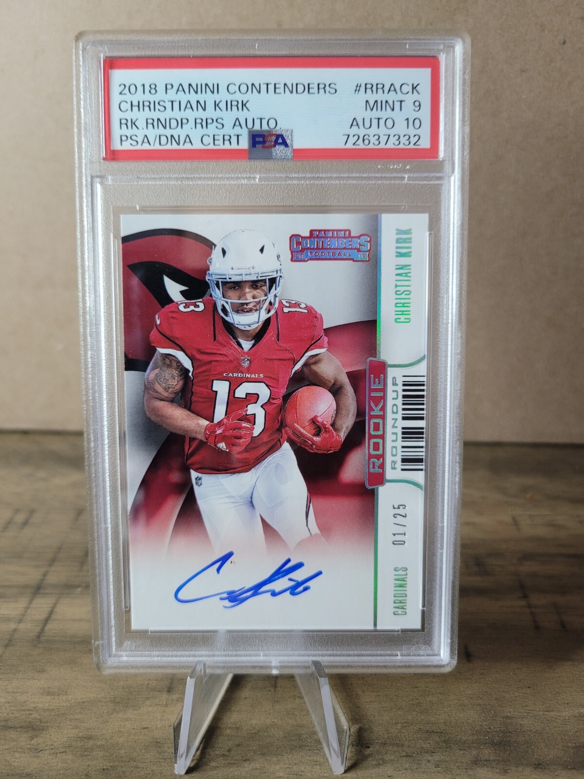 Christian Kirk Panini Contenders Rookie Roundup Rps Autographs #RRACK Base
