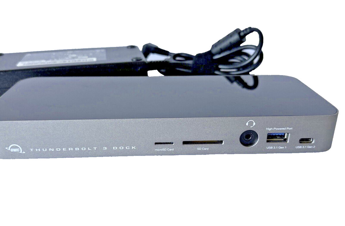 OWC OWCTB3DK14PSG 14 Port Thunderbolt 3 Dock + TB3 Cable OWC OWCTB3DK14PSG 14 Port Thunderbolt 3 Dock + TB3 Cable