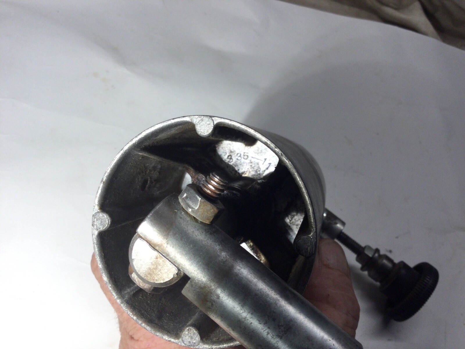 ToolKraft 335 Sander Idler Drum Roller w/ Post Mounts Assembly, 6” X 48