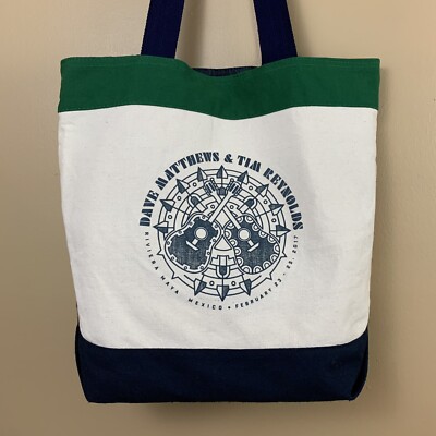 Dave Matthews Tim Reynolds Riviera Maya Mexico 2017 Medium Tote Shoulder Bag