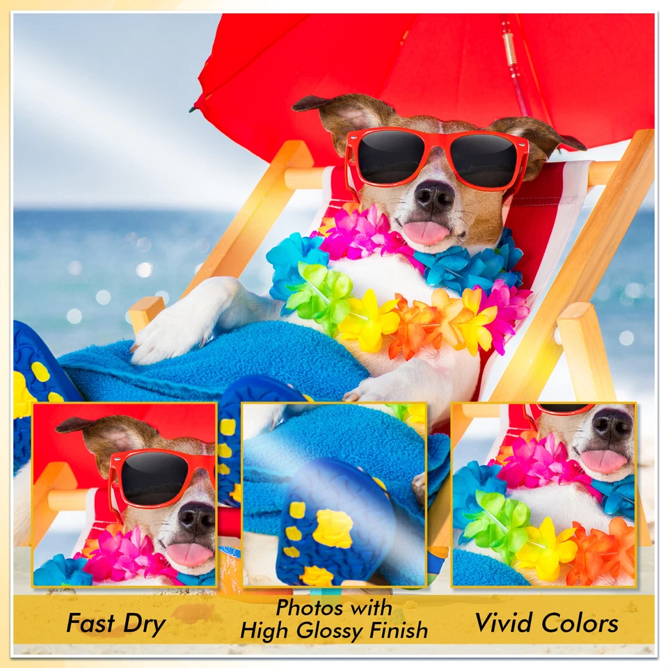 Lot Koala Glossy Photo Printer Paper, 8.5x11 8.5x14 11x17 ,36lb Inkjet Printers - Image 3 of 4