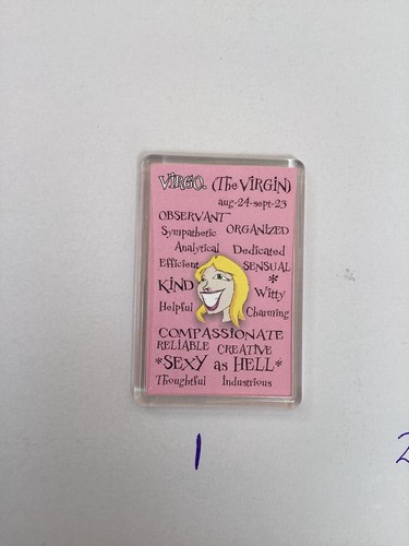 SIGNOS DEL ZODIACO IMANES DE NEVERA - VARIOS DISEÑOS Idea de regalo de navidad - Imagen 35 de 36