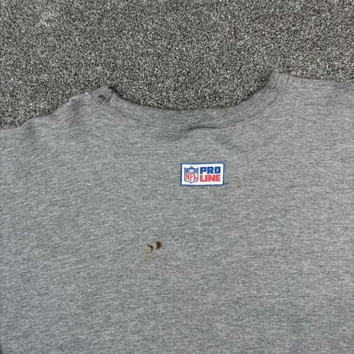 Vintage Green Bay Packers Sweatshirt Men XL Gray Nike Center Swoosh NFL Pro Line - Picture 8 of 9