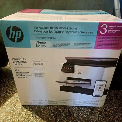 HP OfficeJet Pro 9135e Wireless All-in-One Printer w/ Bonus 3 Months Instant Ink