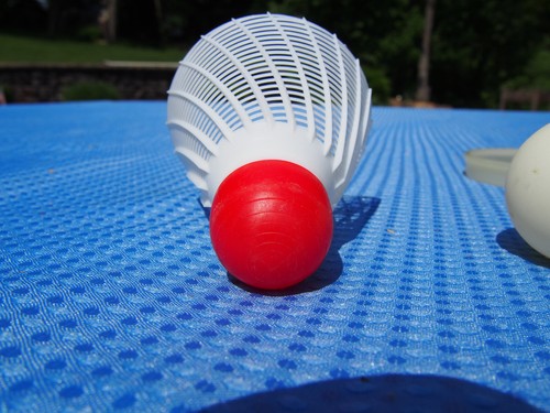 Vintage Sears Badminton Shuttlecocks Sleeve of 4 - Picture 7 of 7