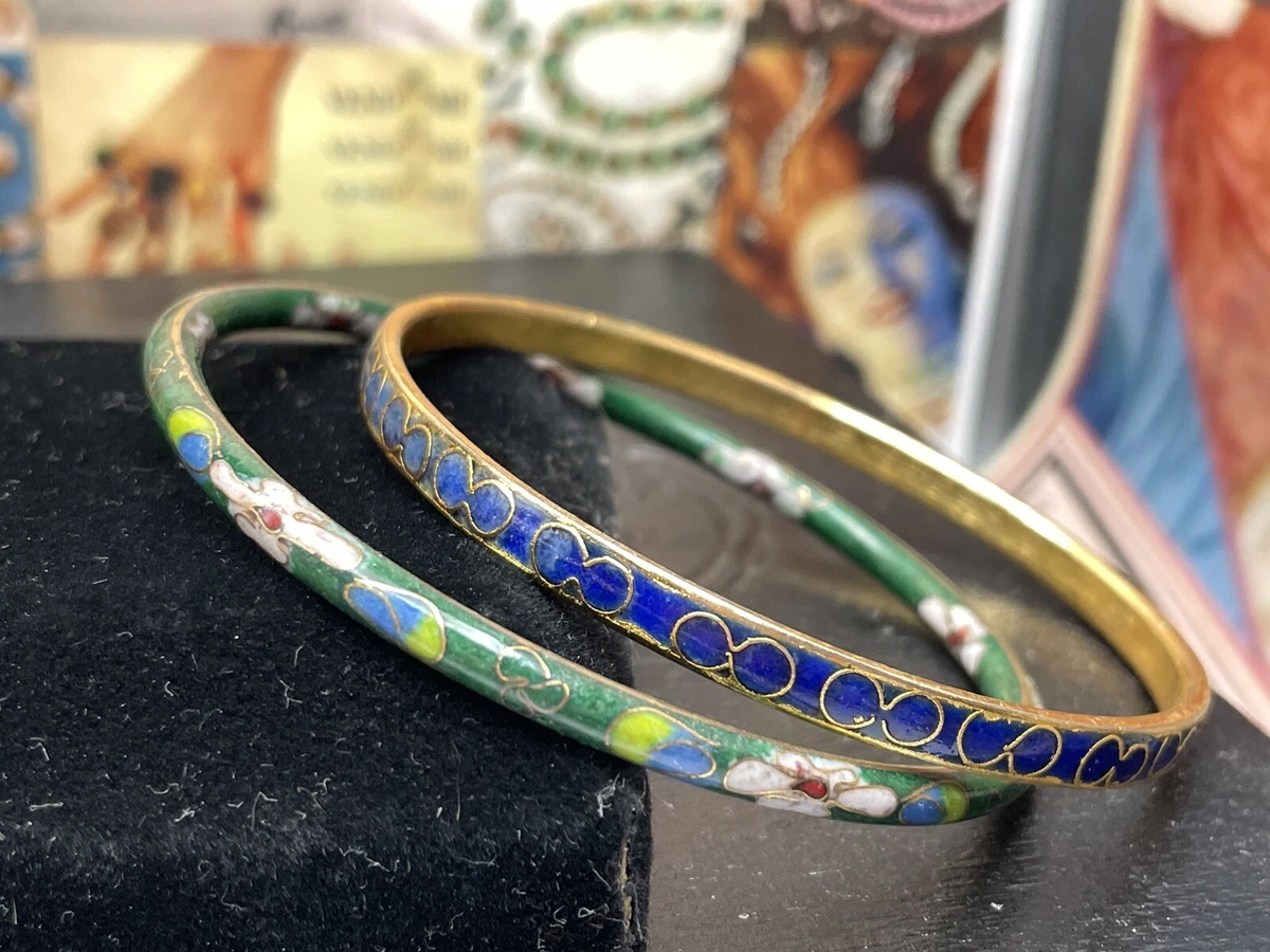 Cloisonne bangle best sale bracelet