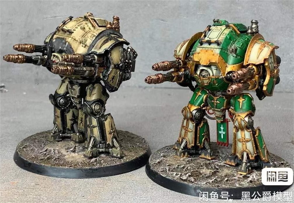 Warhammer 40K Adeptus Titanicus Acastus Knights Porphyrion