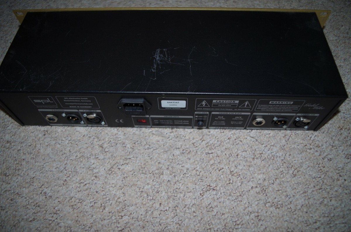 GoldMike Mk2 SPL Gold Mike Model 9844真空管マイクプリアンプ