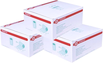 NOBAMED Noba Nobafix Fixierbinden in Folie, elastisch, 3 x 20 = 60 Stück (6 cm x 4 m)