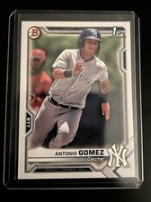 2021  1st Bowman Antonio Gomez #BP-82 New York Yankees
