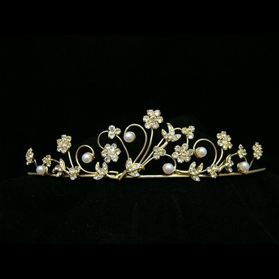 【Meadow Flower】Gold Tiara / 2-5y Gold Tiara / Meadow Flower | AWINS.CO