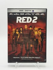 Red 2 Blu-ray DVD Digital 2013 Starring Willis, Malkovich Slipcover Included NEW