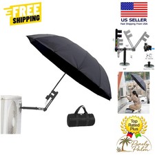 Portable 52" HVAC Umbrella with Magnetic Base - Ideal for Outdoor Professionals