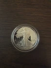 1986S AMERICAN EAGLE 1OZ SILVER PROOF COIN IN CASE W/COA